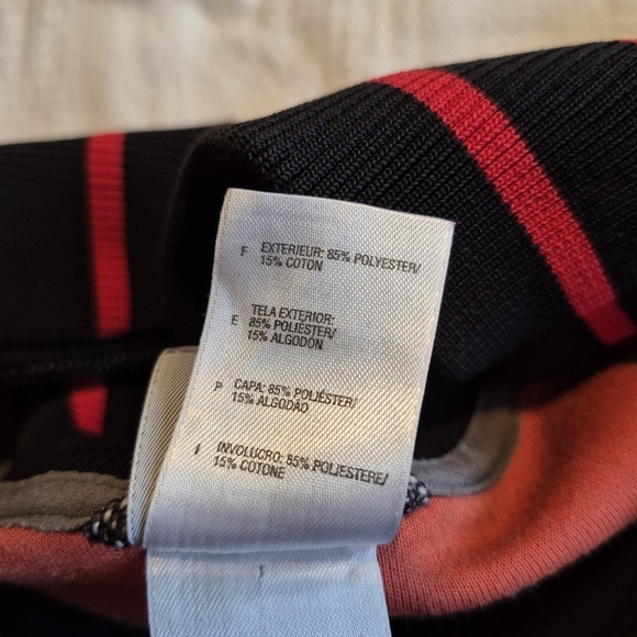 North Face A5 Summit Series women's size medium black, red & orange full zip up - Picture 6 of 12